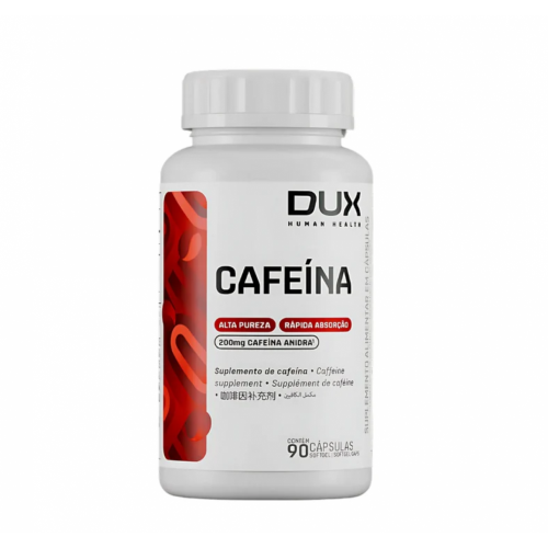 Cafeína 90caps Dux suplemento