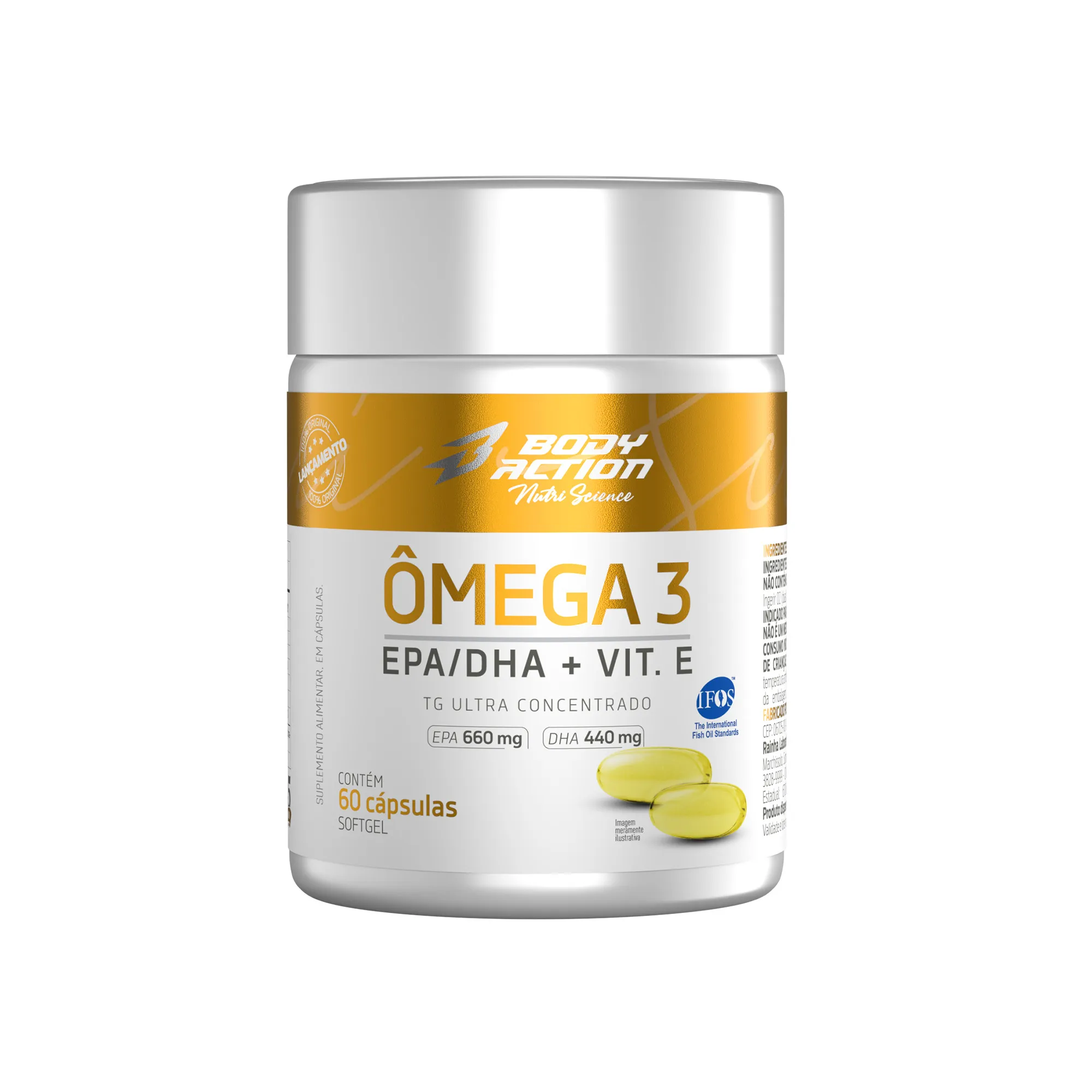 Ômega 3 Body Action suplemento
