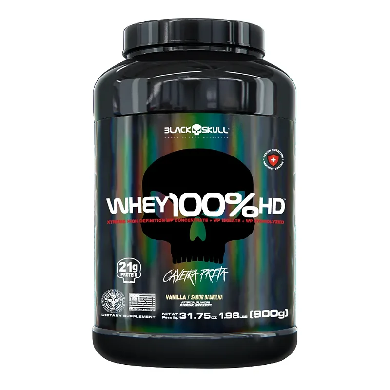 Whey Black Skull 100% HD Black Skull suplemento
